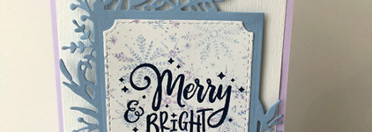 Everything Festive Christmas Card Stampin' Up! Uk Inspiring Inkin' Amanda Fowler